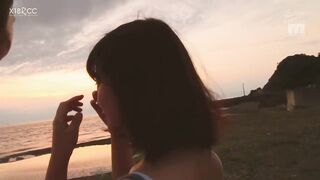 MIDE-852C 史上最純真AV女優八木奈奈出道1周年作品 沒有劇本初次與男性二人獨處高潮的兩天一夜露出素顏抽插溫泉旅行