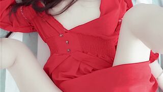 美少女[Duoyi] 赤、セクシーなピンク、名器で最高の美しさ