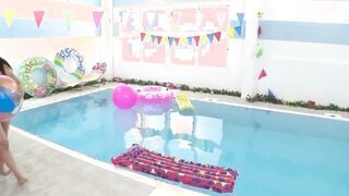 RCTD-418 真・時間が止まる腕時計パート22 夏休みプールで巨乳お姉さん辻さくらSP