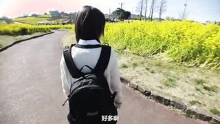 NNPJ-455C 制服美少女APP交友野外喇舌旅館瘋狂內射6發
